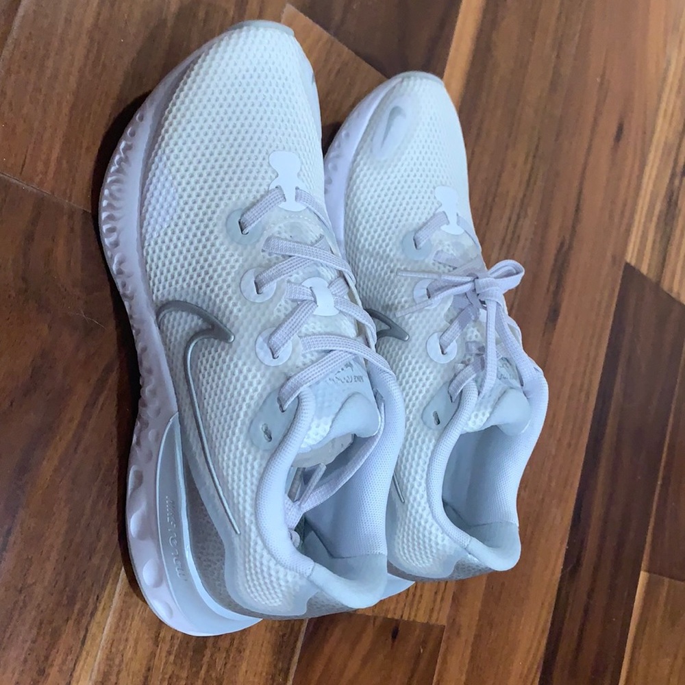 Nike white renew sneakers